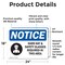 Signmission 18 in Height, 24 in Width, Vinyl Decal, Rectangle OS-2PACK-NS-D-1824-L-15787 - alternate 5
